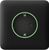 Ajax SoloCover for Outlet Smart Jeweler Black (000038781) — Передня панель для вбудованої розетки 1-010080 фото