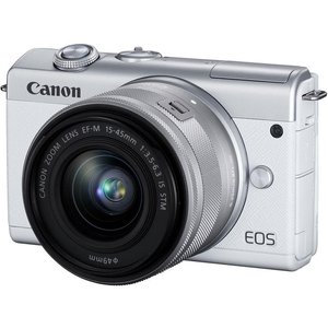 Цифр. фотокамера Canon EOS M200 + 15-45 IS STM White 519055 фото