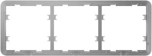 Ajax Frame 3 seats for LightSwitch (000029757) — Рамка для вимикача на 3 секції 1-009904 фото
