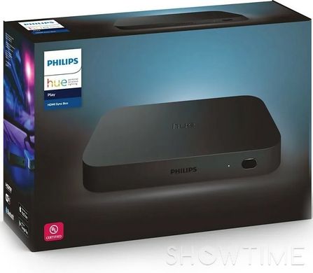 Philips Hue Play HDMI Sync Box (929002275802) — Блок синхронізації освітлення ZigBee, динамічне підсвічування для Телевізор 1-008792 фото