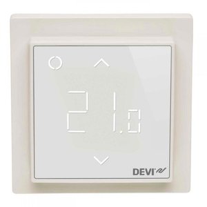Терморегулятор DEVIreg Smart (+5+45С), Wi-Fi, 85 х 85мм, макс. 15A, белый 443488 фото