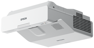 Проектор інсталяційний ультракороткофокусний лазерний 1920x1080 LCD 3600 Лм Wi-Fi білий Epson EB-750F (V11HA08540) 1-000432 фото