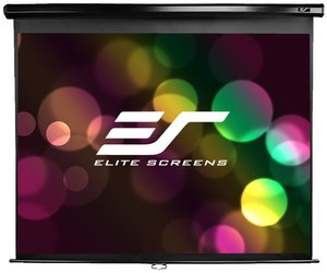 Екран настінний ручний Black case Elite Screens M120UWH2 (120", 16:9, 265,7х149,4 см) 532696 фото