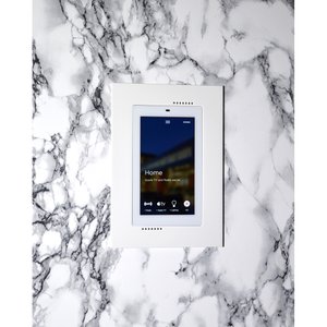 Savant Wall-Smart Touch 5 Flush Mount (10-01-435-WH) — Крепеж для сенсорной панели Savant Touch 5, белый 1-007993 фото