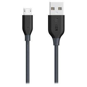 Кабель Anker PowerLine USB2.0 AM/Apple Lightning Black 0.9м (A8111H12) 469207 фото