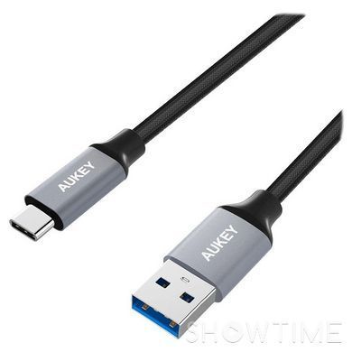 Кабель Aukey CB-D16 Apple Lightning - USB Black 1.2м (LLTS144479) 469734 фото
