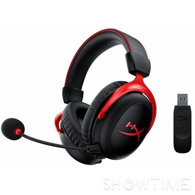 HyperX 4P5K4AA &mdash; гарнітура Cloud II USB/WL Red/Black 1-005235 фото
