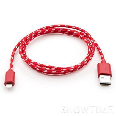 Кабель Vinga USB2.0 AM/Apple Lightning Red 1м (VCPDCLNB31R) 469946 фото