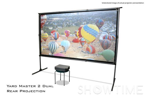 Проекційний екран пересувний на рамі Elite Screens OMS150H2-DUAL (150", 16:9, 332x186.9 см) 530117 фото