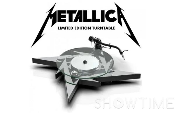 Pro-Ject Art Metallica Pick It S2 C — Проигрыватель винила в форме логотипа Metallica, Pick it S2 C 1-005786 фото