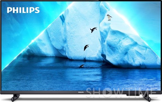 Philips 32PFS6908/12 — ТБ 32", Full HD, Smart TV, HDR, безрамковий, Ambilight, Saphi Smart TV, 60 Гц, 2x6 Вт, Eth, Wi-Fi, Black 1-007279 фото