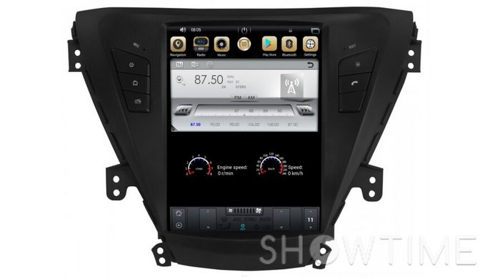 Автомобільна мультимедійна система з антибліковим 10.4 "IPS HD дисплеєм 768x1024 для Hyundai Elantra MD 2011-2016 Gazer CM7010-MD 525595 фото