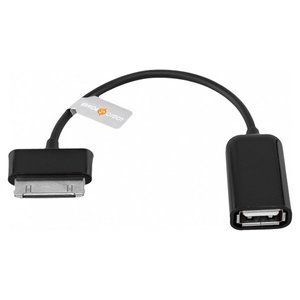 Кабель Logicpower Samsung 30-pin - USB2.0 AF 0.12м (LP3139) 469371 фото