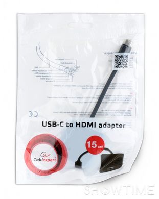 Адаптер-перехідник USB Type-C to HDMI Cablexpert A-CM-HDMIF-01 444433 фото