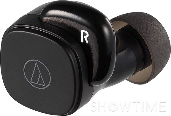 Audio-Technica ATH-SQ1TW Black — Навушники бездротові, вакуумні, чорні 1-005978 фото