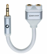 Oehlbach 60020 Adapter 2х3,5 jack (f)-3,5 jack (m) White 438853 фото