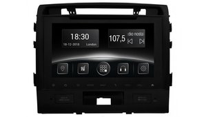 Автомобільна мультимедійна система з антибліковим 10.1 "HD дисплеєм для Toyota LC 200 J200, 2007-2015 Gazer CM6510-J200 526766 фото