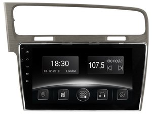 Автомобільна мультимедійна система з антибліковим 10.1 "HD дисплеєм 1024x600 для Volkswagen Golf VII BE1 2014-2017 Gazer CM5510-BE1 524363 фото