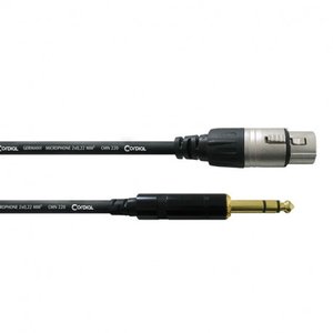 Cordial CFM 6 FV — Мікрофонний кабель 6м XLR female, jack male 6,3 стерео 1-009076 фото