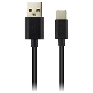 Кабель Canyon Charge & Data USB Type-C Black 1.8м (CNE-USBC2B) 470388 фото