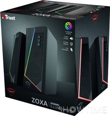 Акустична система Ziva RGB Illuminated 2.0 Gaming Speaker Set Trust 24071 542769 фото