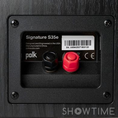 Центральная акустическая система 150 Вт Polk Audio Signature S 35e Slim Black 529895 фото
