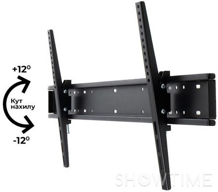 Charmount TV0804T Black — Крепление для телевизора 43"-90", до 70 кг, черное 1-007139 фото