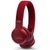 Навушники бездротові накладні 20 Гц - 20 кГц 32 Ом 106 дБ червоні JBL LIVE400BTRED 729768 фото