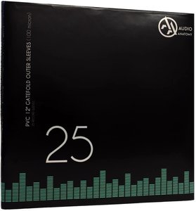 Audio Anatomy ACCLP036 — Зовнішні конверти для LP PVC 12" 100 Micron 25 шт 1-008004 фото