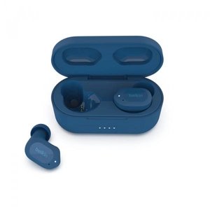 Belkin Soundform Play True Wireless Blue (AUC005BTBL) — Бездротові вакуумні Bluetooth навушники 1-009427 фото