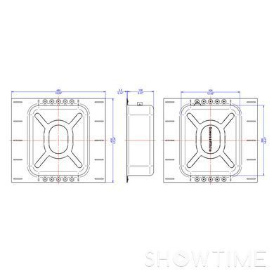 Bowers&Wilkins BB 6 Ceiling CI600 Series &mdash; Монтажний короб для АС, що вбудовується, глибина монтажу 136 мм 1-008927 фото