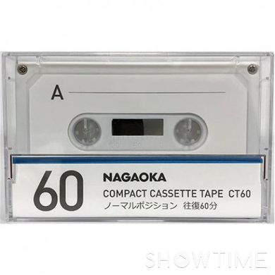 Аудио кассета: NAGAOKA CT60, Normal Position, 60 минут, art. 5242 239206 542820 фото