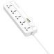 Фильтр питания ProLogix Premium (PR-SC5415W) 5 розеток, 4 USB (1 PD+1 QC3.0+2 AUTO ID), 2 м, белый 1-011225 фото 7