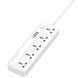 Фильтр питания ProLogix Premium (PR-SC5415W) 5 розеток, 4 USB (1 PD+1 QC3.0+2 AUTO ID), 2 м, белый 1-011225 фото 4