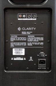Активна акустика 250 Вт Clarity MAX-S10 535451 фото