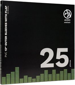 Audio Anatomy ACCLP035 — Зовнішні конверти для LP 25 X 12" PVC 100 Micron 1-008005 фото