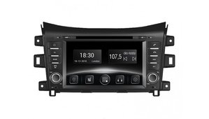 Автомобільна мультимедійна система з антибліковим 8 "HD дисплеєм 1024x600 для Nissan Navara D40 2014-2017 Gazer CM6008-D40 526468 фото