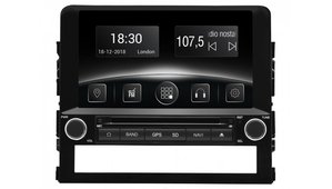 Автомобільна мультимедійна система з антибліковим 9 "HD дисплеєм 1024x600 для TToyota LC 200 J200N 2016-2017 Gazer CM5009-J200N 526768 фото