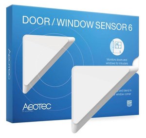 Розумний датчик відкриття двері/вікна Aeotec ZW112, Z-Wave, DC 5V Li-Ion, білий 436144 фото