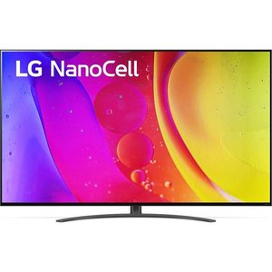 LG 75NANO826QB — Телевізор 75" NanoCell 4K 50Hz Smart WebOS Dark Iron Grey