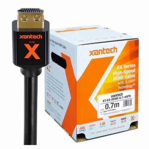 Кабель HDMI 0.7 м Xantech XT-EX-HDMI-0.7 xnt.00122 531226 фото