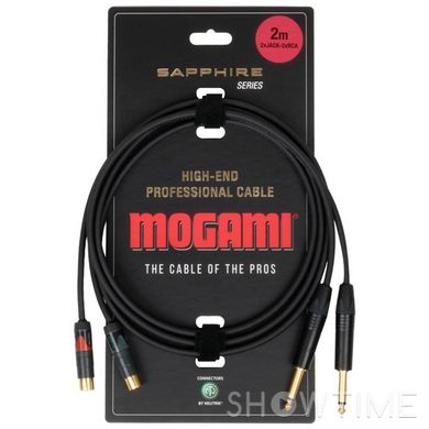 Mogami 2xJACK-2xRCA/2m - аудіо кабель 1-004670 фото