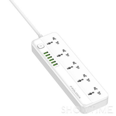 Фильтр питания ProLogix Premium (PR-SC5614W) 5 розеток, 6 USB AUTO ID, 2 м, белый 1-011226 фото