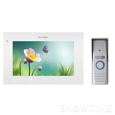 Комплект відеодомофона Slinex SQ-07MTHD White + Панель Slinex ML-15HD Grey 498513 фото