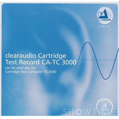 Тестовая грампластинка Clearaudio Cartridge Test Record TC 3000 529821 фото
