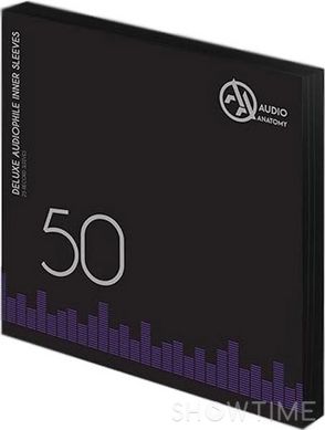Audio Anatomy ACCLP041 — Антистатичні внутрішні конверти для LP 50 X 12" Deluxe, чорні 1-008006 фото