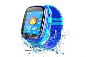 Дитячий GPS годинник-телефон GoGPSme K14 Синій