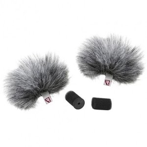 Rycote Windjammer Lavalier Gray - pair — Вітрозахист для петличних мікрофонів, 2 шт. 1-009129 фото