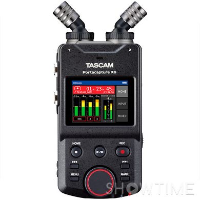 Tascam Portacapture X6 — Портативний 32-bit float HDR аудіо рекордер 1-008306 фото