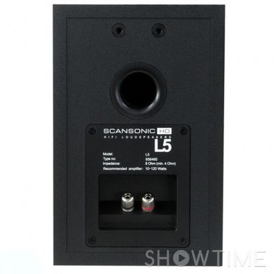 Scansonic L5 Black — Полочная акустика 10-120 Вт 1-006389 фото